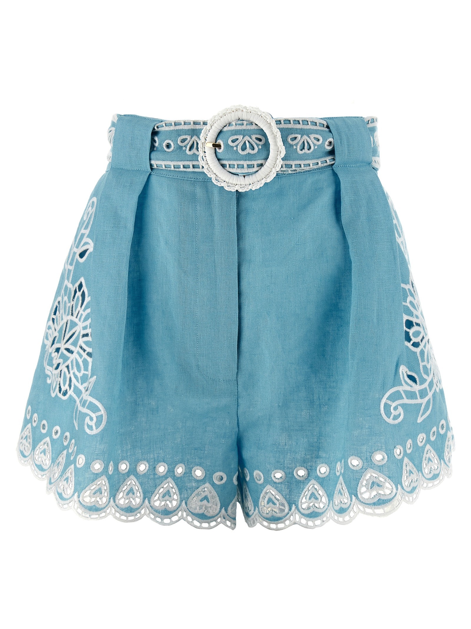 FARM RIO 'Romantic Richelieu' Shorts