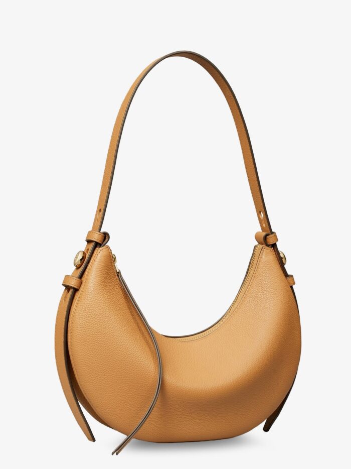 Tory Burch Romy Half Moon Leather Shoulder Bag