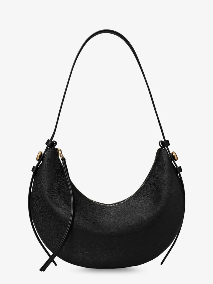 Tory Burch Romy Half Moon Leather Shoulder Bag