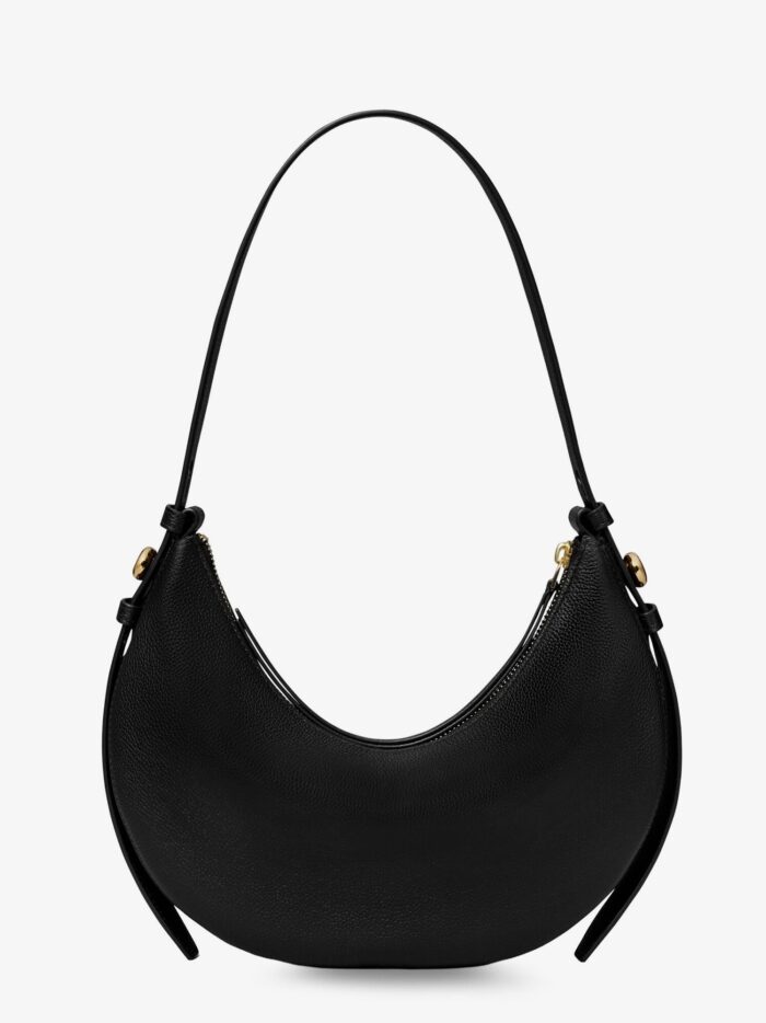Tory Burch Romy Half Moon Leather Shoulder Bag