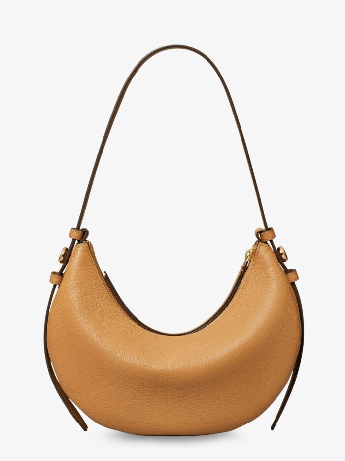Tory Burch Romy Half Moon Leather Shoulder Bag