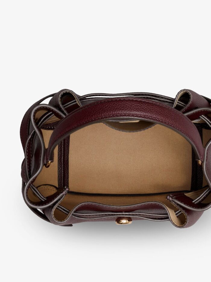 Tory Burch Romy Leather Bucket Bag