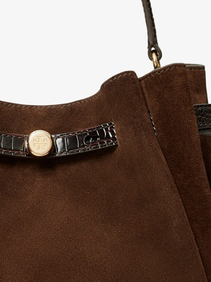 Tory Burch Romy Suede Bucket Bag