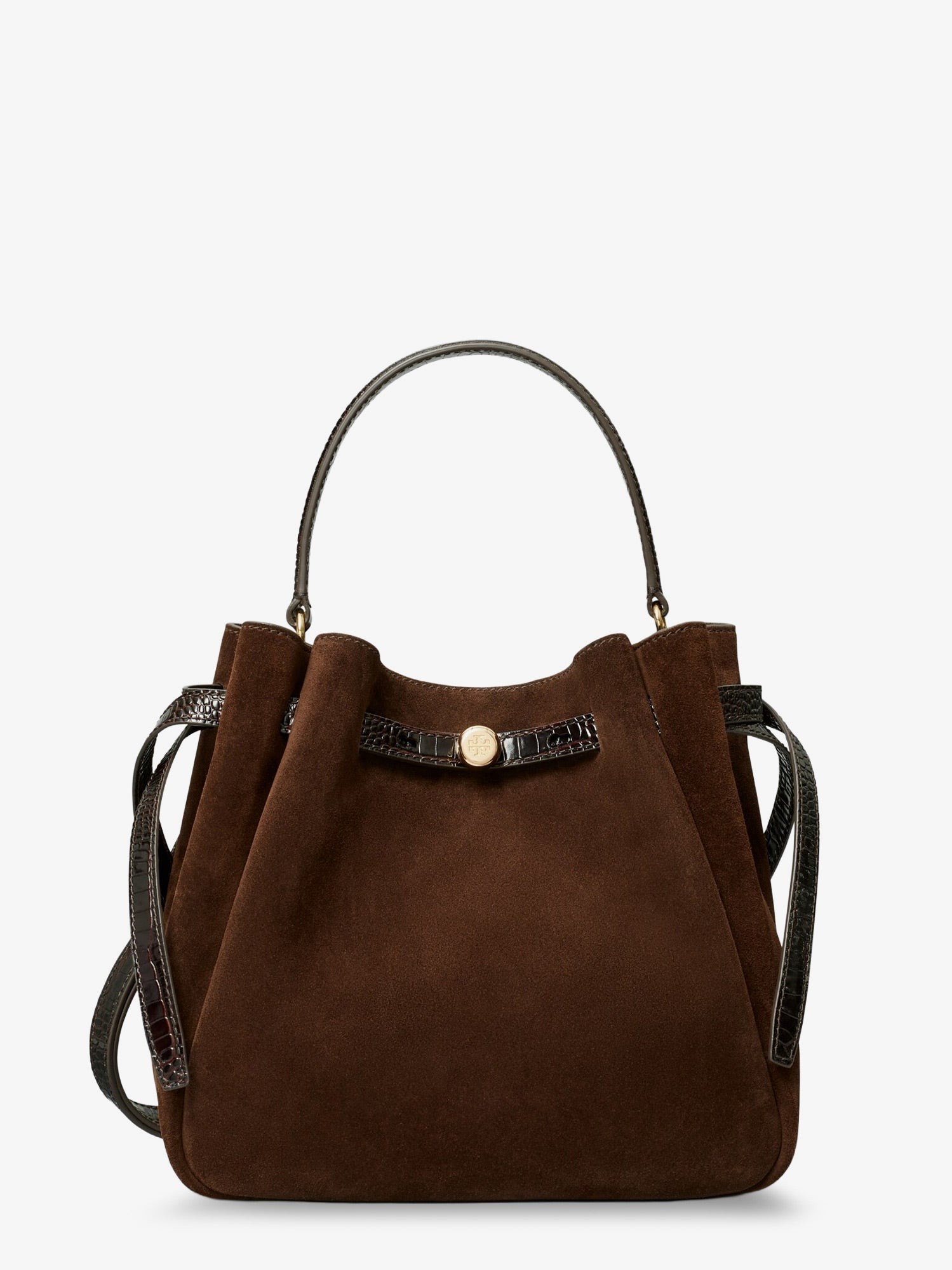 Tory Burch Romy Suede Bucket Bag