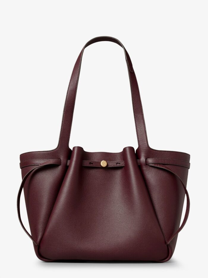 tory burch romy tote leather shoulder bag Tory Burch Romy Tote Leather Shoulder Bag