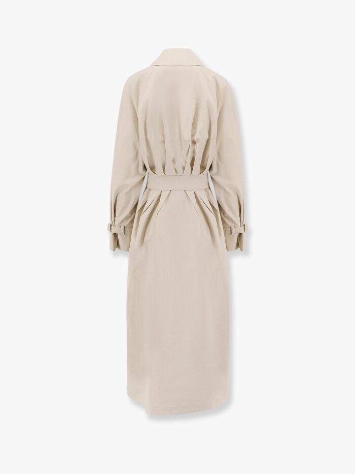 Ronco Max Mara Sfilata Coated Linen Trench