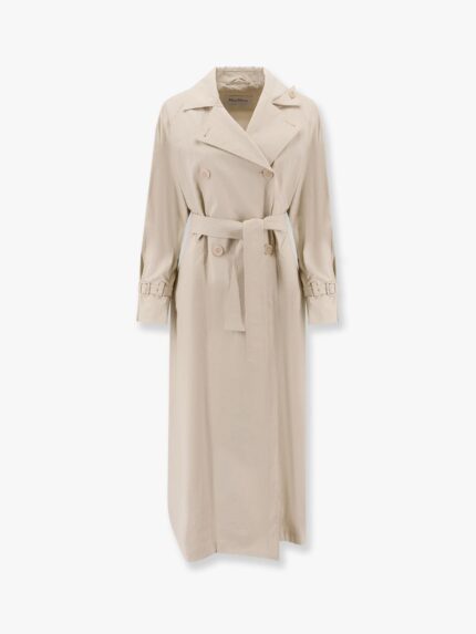 Ronco Max Mara Sfilata Coated Linen Trench