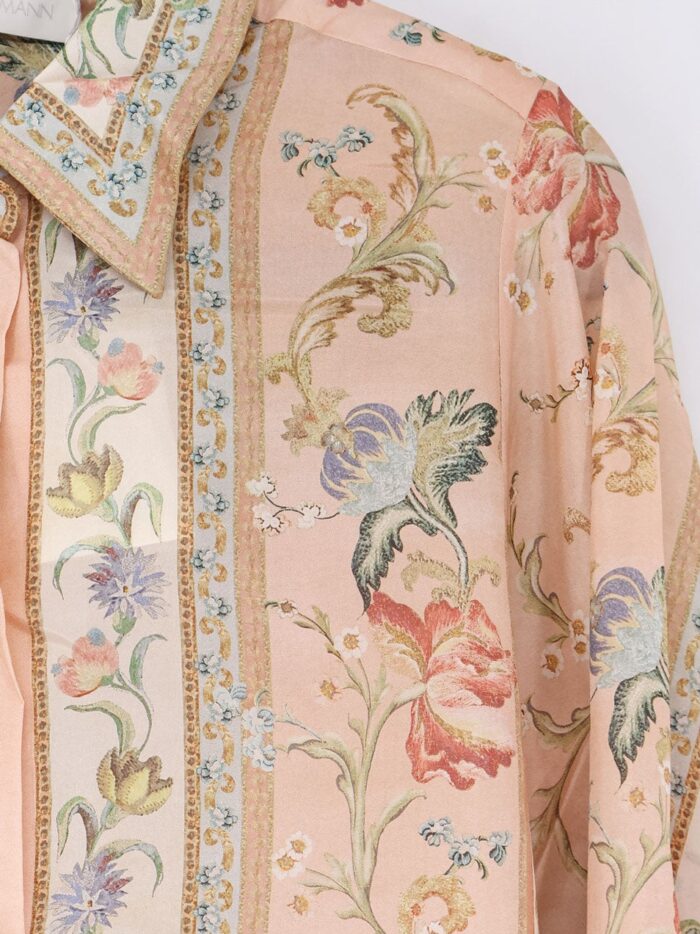Zimmermann Roselight Silk Shirt