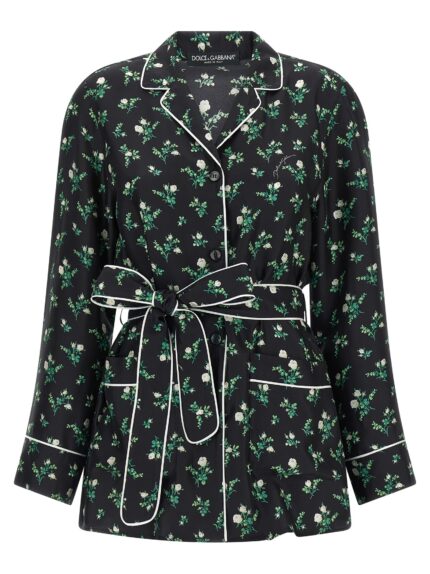 Dolce & Gabbana Roselline And Lily Of The Lilies Of The Flowers Printed Shirt