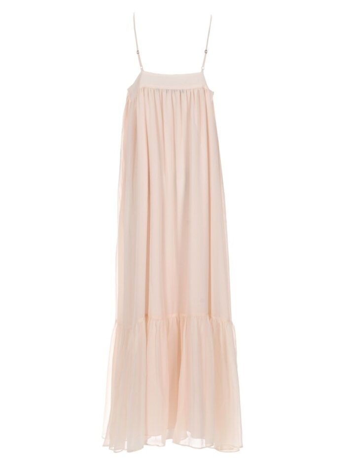 ROTATE BIRGER CHRISTENSEN ABITO MIDI IN CHIFFON