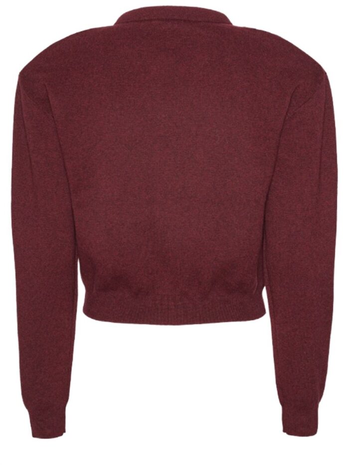 ROTATE BIRGER CHRISTENSEN CARDIGAN WITH LETTERS