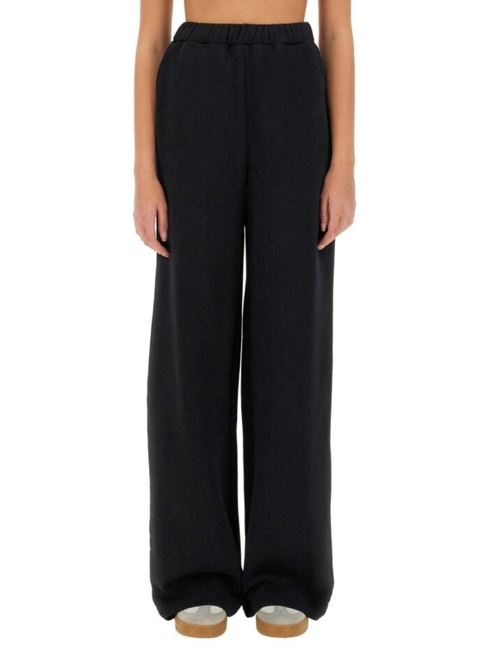 ROTATE BIRGER CHRISTENSEN COTTON FLEECE PANTS