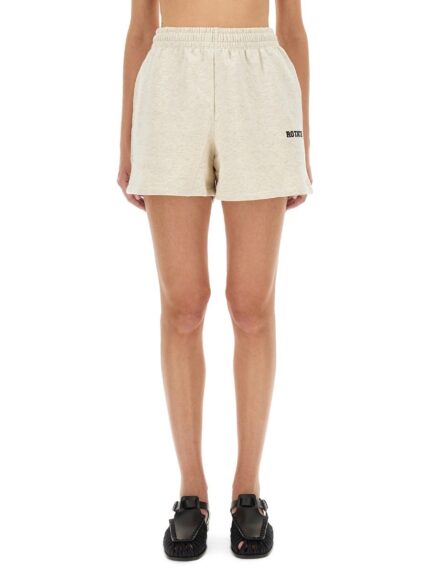 ROTATE BIRGER CHRISTENSEN HEAVY COTTON SHORTS