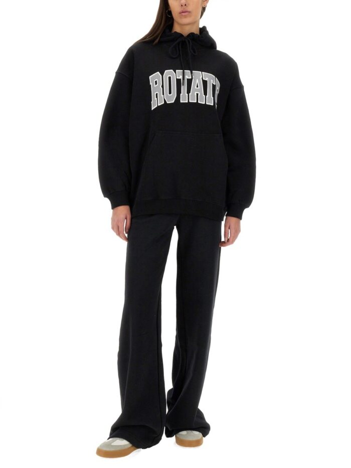 ROTATE BIRGER CHRISTENSEN HEAVY COTTON SWEATSHIRT