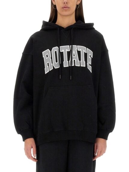 ROTATE BIRGER CHRISTENSEN HEAVY COTTON SWEATSHIRT