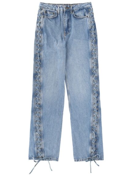 ROTATE BIRGER CHRISTENSEN JEANS WITH LACES