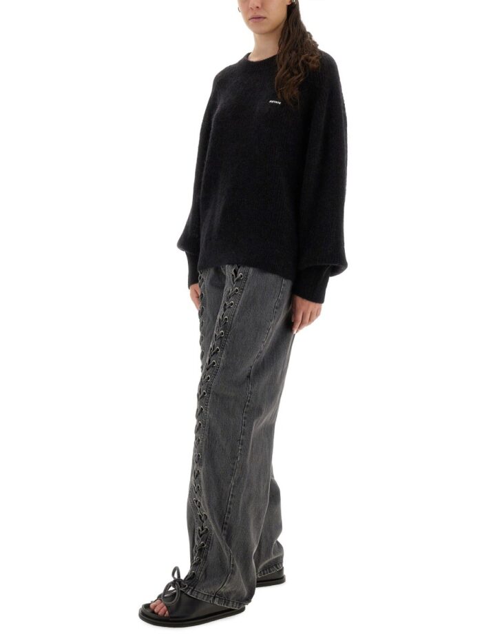 ROTATE BIRGER CHRISTENSEN LIGHTWEIGHT JERSEY WITH LOGO