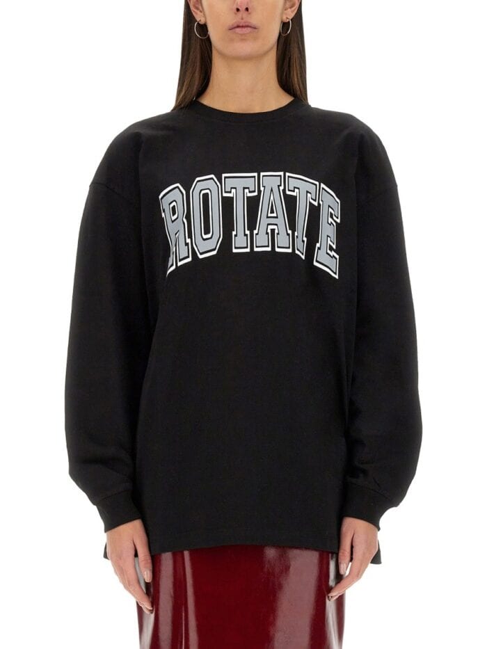 ROTATE BIRGER CHRISTENSEN LONG SLEEVE T-SHIRT