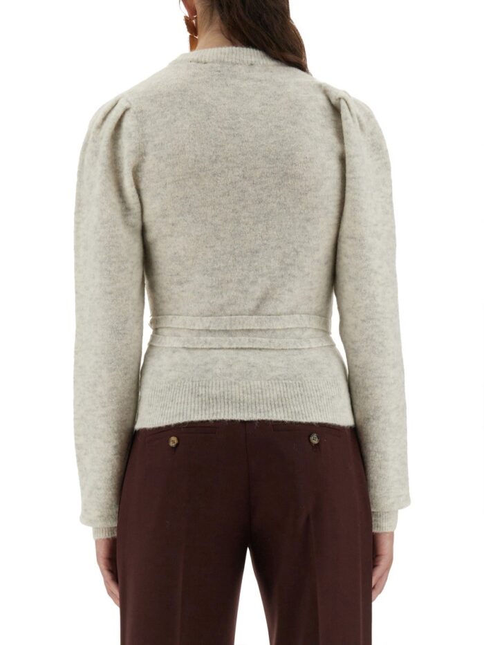 ROTATE BIRGER CHRISTENSEN MESH WITH FLOWER DETAIL