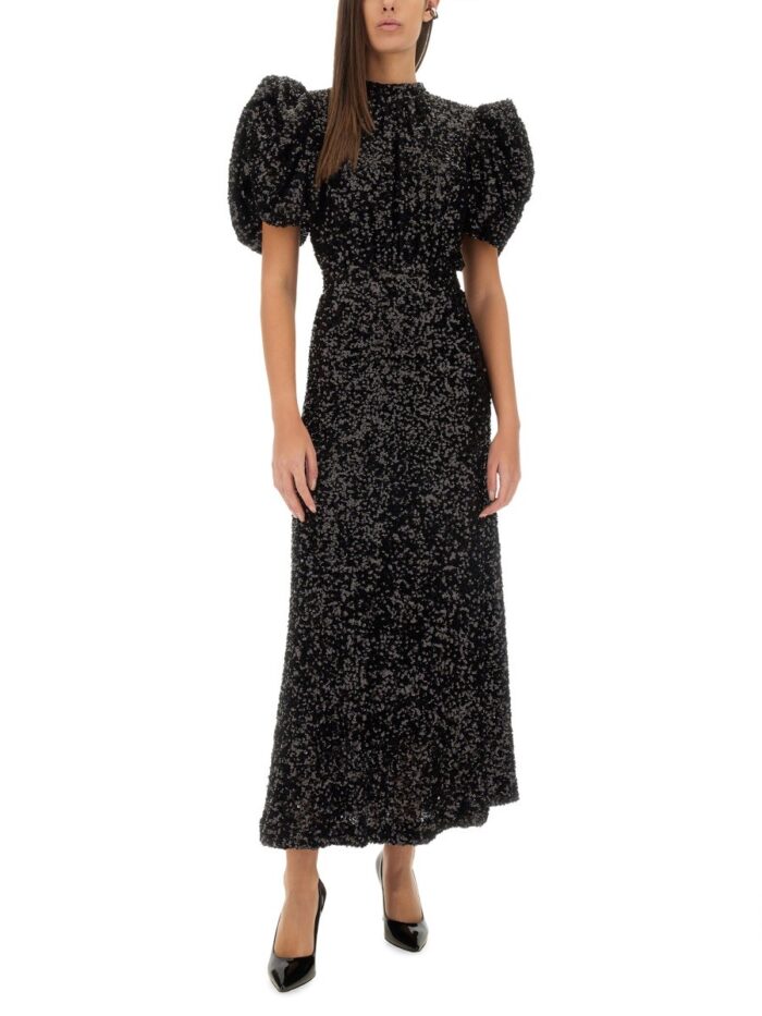 ROTATE BIRGER CHRISTENSEN MINI DRESS WITH SEQUINS