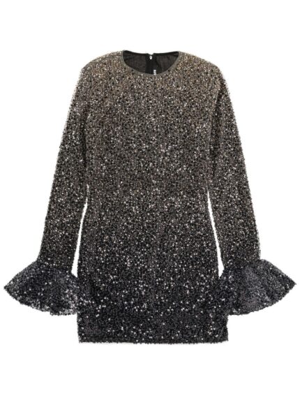 ROTATE BIRGER CHRISTENSEN MINI DRESS WITH SEQUINS
