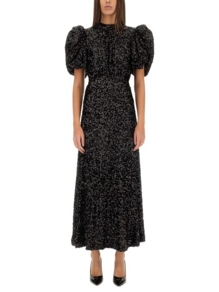ROTATE BIRGER CHRISTENSEN MINI DRESS WITH SEQUINS