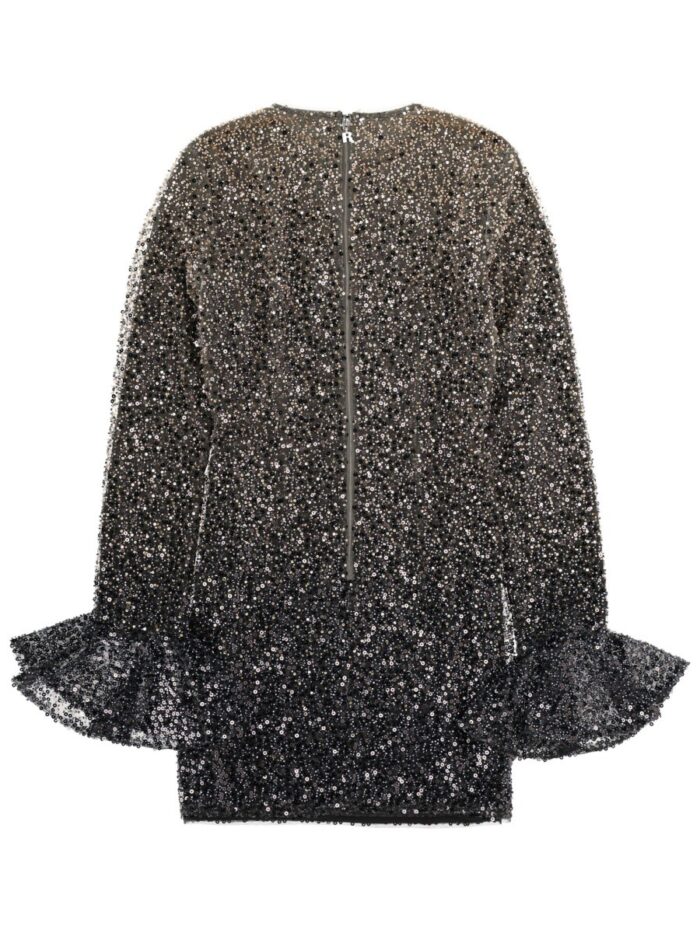 ROTATE BIRGER CHRISTENSEN MINI DRESS WITH SEQUINS