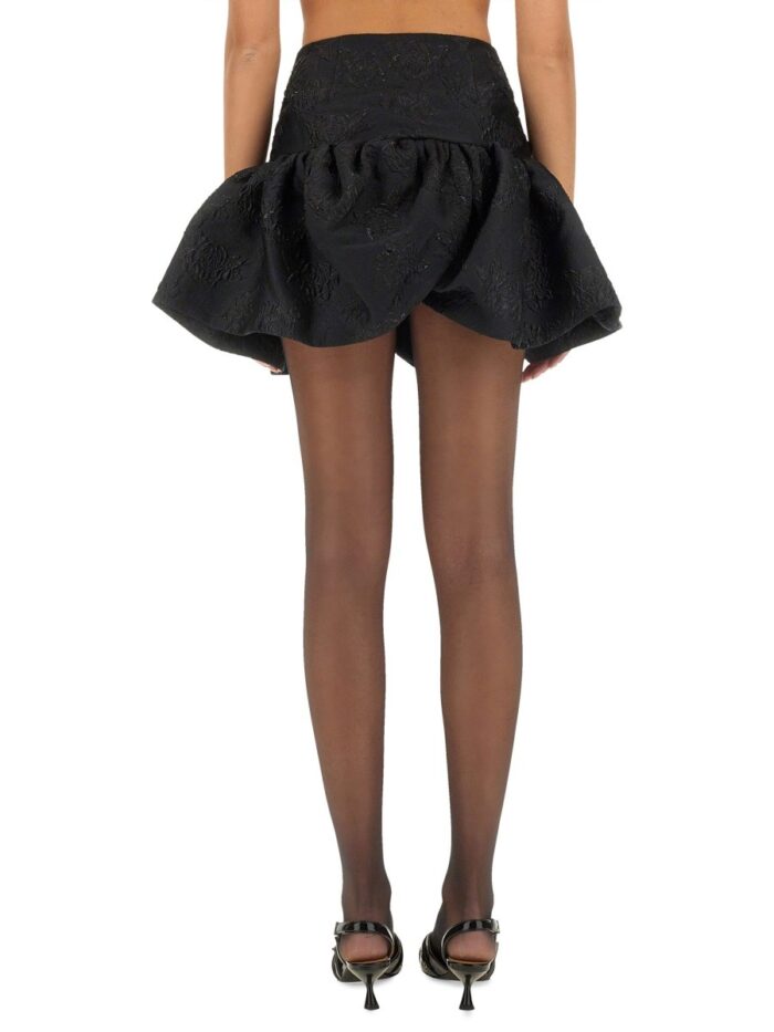 ROTATE BIRGER CHRISTENSEN MINI JACQUARD SKIRT