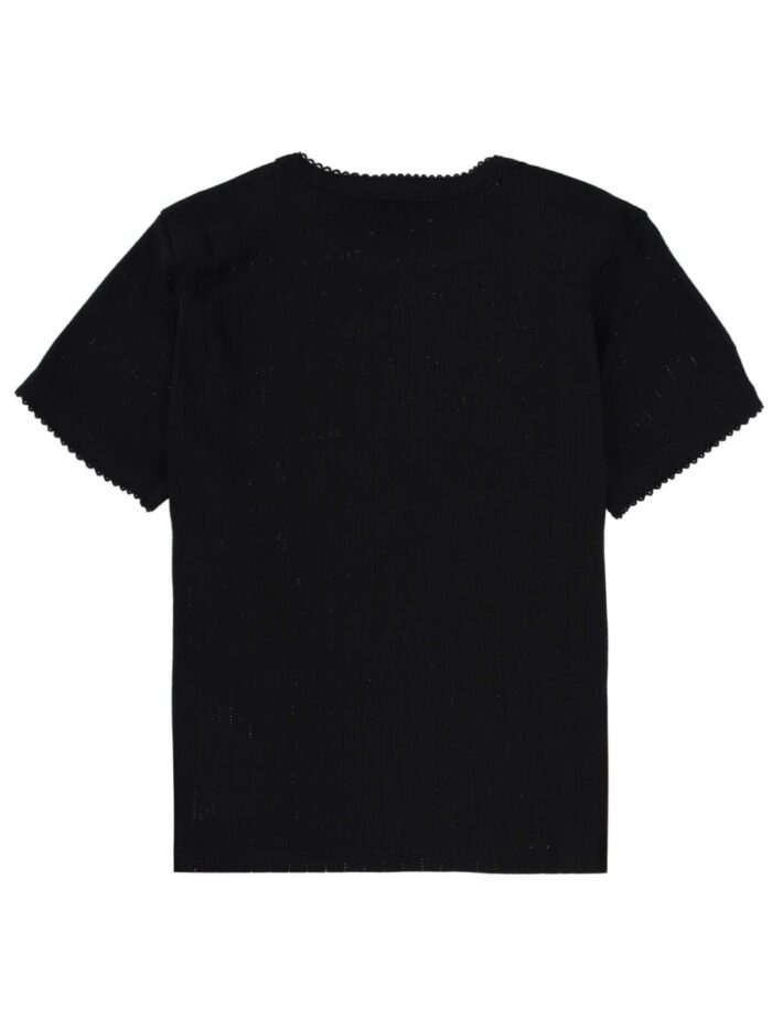 ROTATE BIRGER CHRISTENSEN "POINTELLE" T-SHIRT
