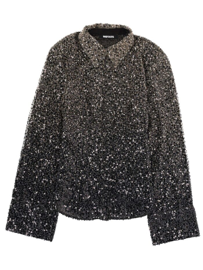 ROTATE BIRGER CHRISTENSEN SHIRT WITH SEQUINS
