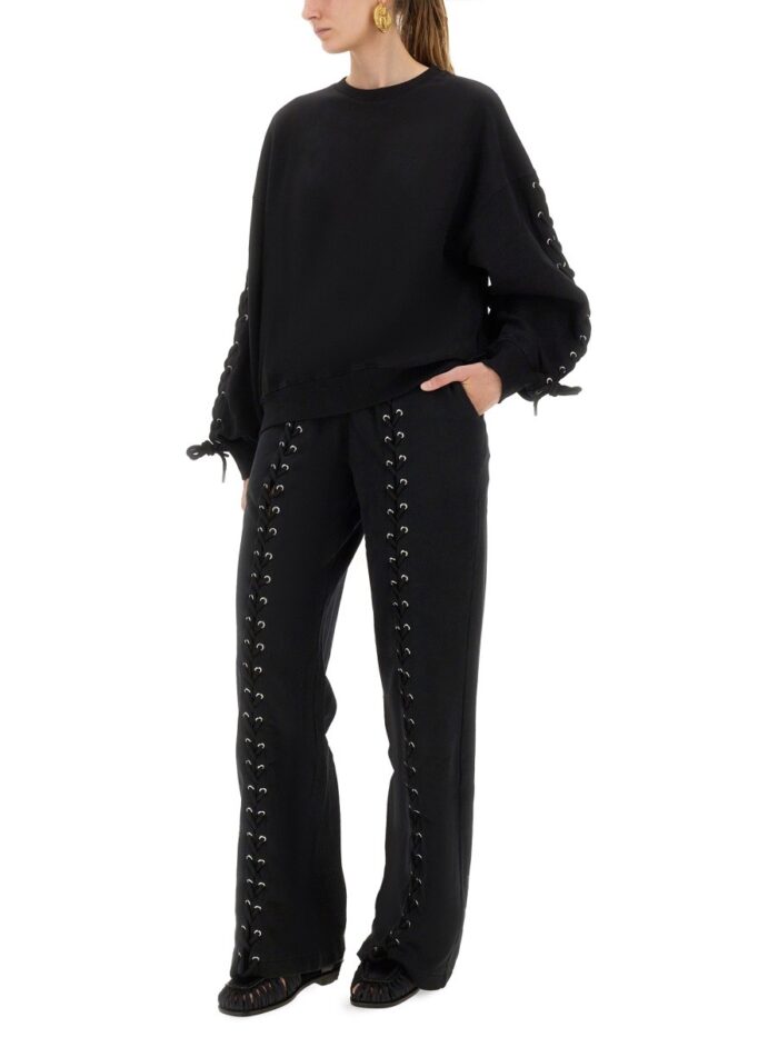 ROTATE BIRGER CHRISTENSEN SWEATSHIRT WITH LACES