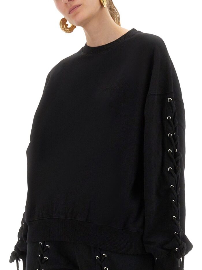 ROTATE BIRGER CHRISTENSEN SWEATSHIRT WITH LACES