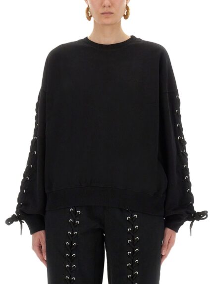 ROTATE BIRGER CHRISTENSEN SWEATSHIRT WITH LACES