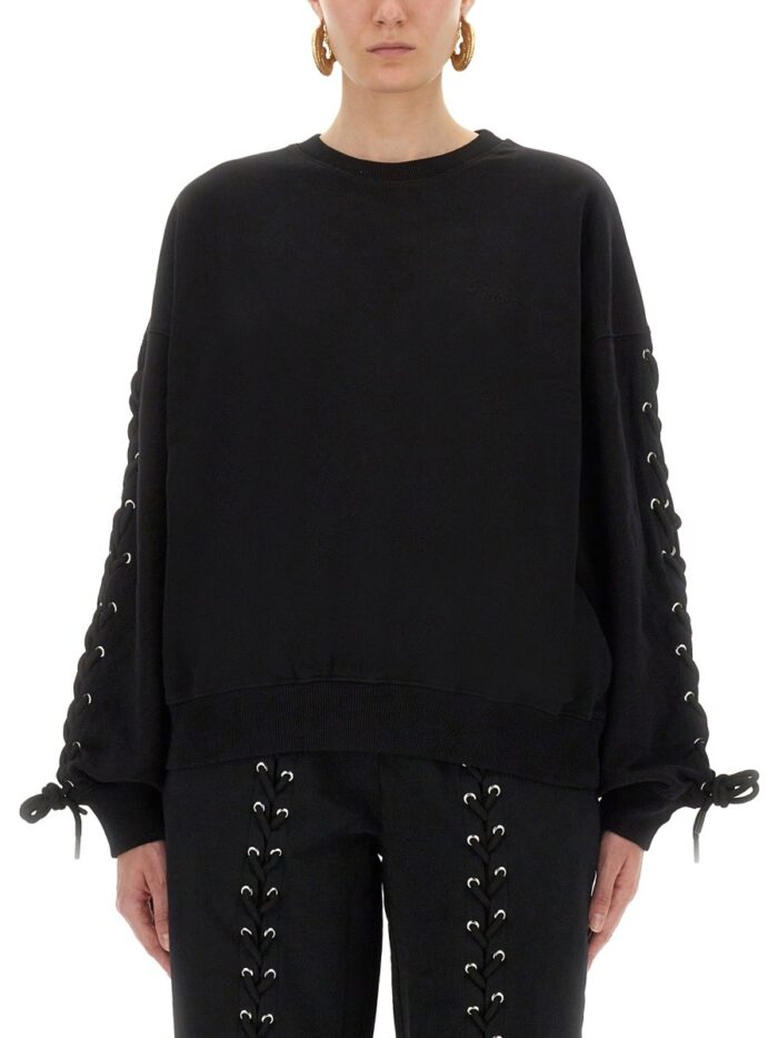 ROTATE BIRGER CHRISTENSEN SWEATSHIRT WITH LACES