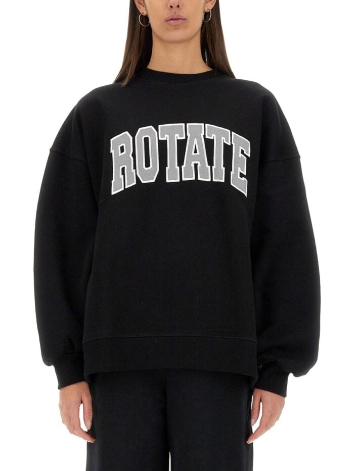 ROTATE BIRGER CHRISTENSEN SWEATSHIRT WITH LOGO