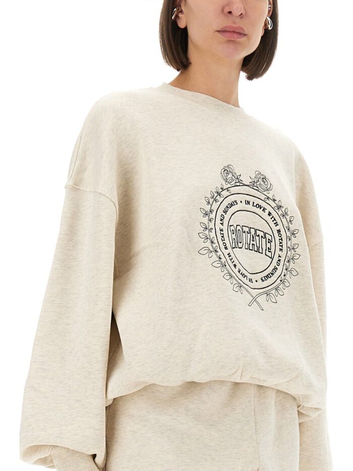 ROTATE BIRGER CHRISTENSEN SWEATSHIRT WITH LOGO