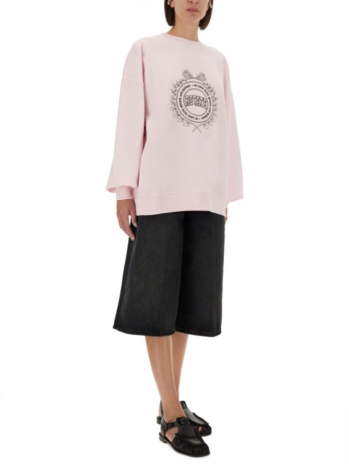ROTATE BIRGER CHRISTENSEN SWEATSHIRT WITH LOGO