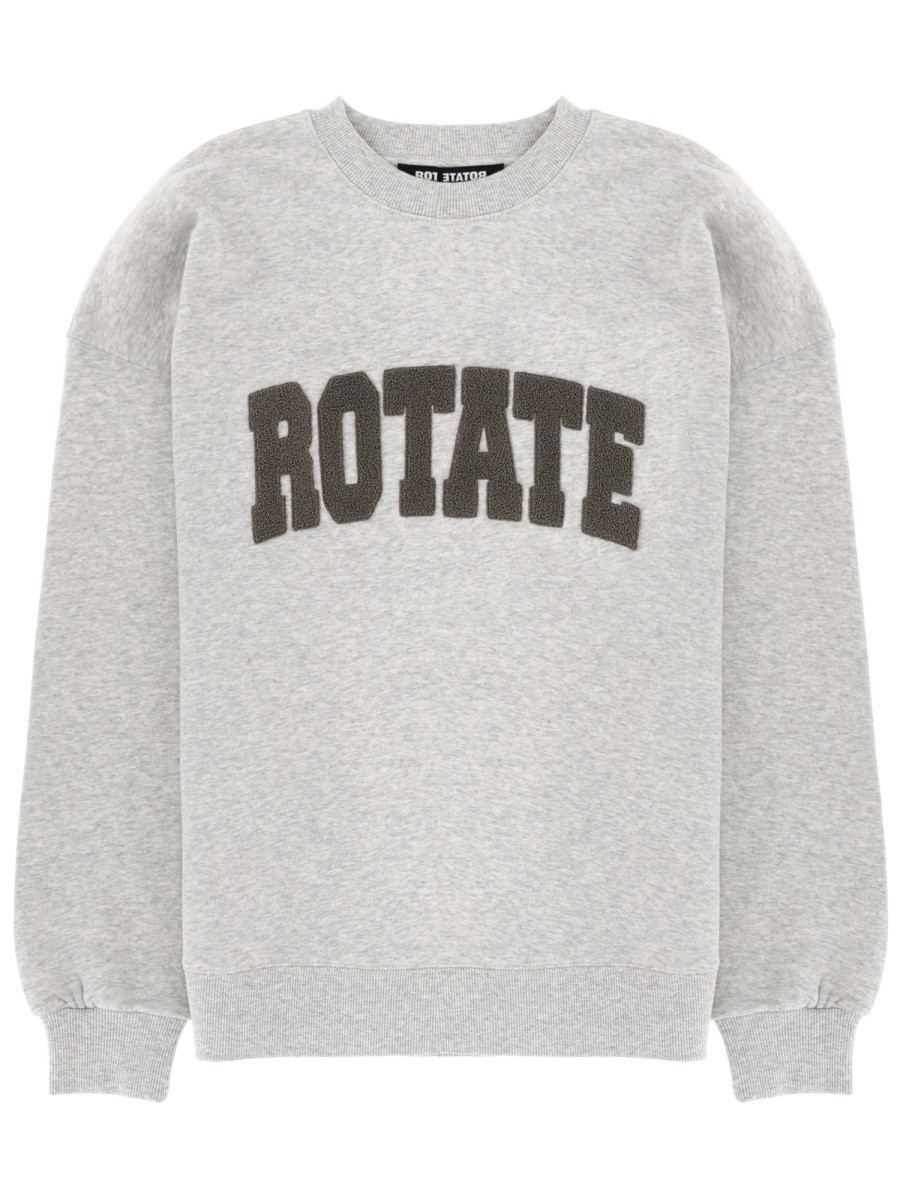ROTATE BIRGER CHRISTENSEN SWEATSHIRT WITH LOGO