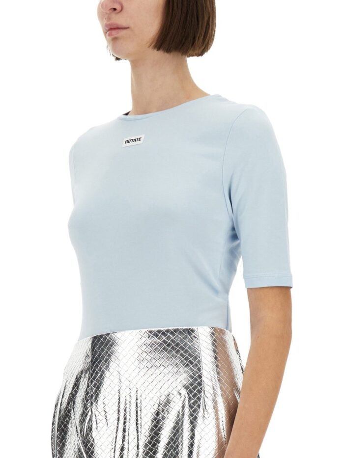 ROTATE BIRGER CHRISTENSEN T-SHIRT WITH LOGO