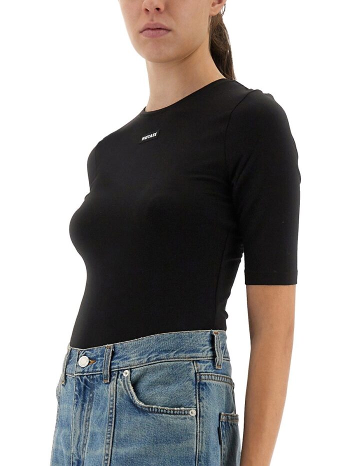 ROTATE BIRGER CHRISTENSEN T-SHIRT WITH LOGO