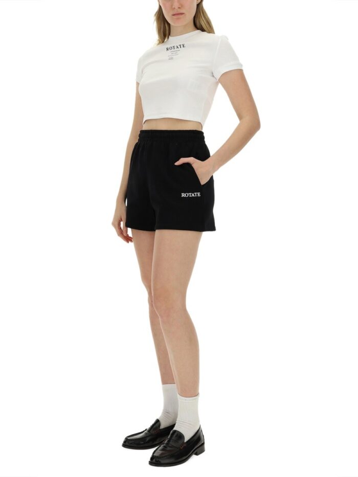 ROTATE BIRGER CHRISTENSEN T-SHIRT WITH LOGO