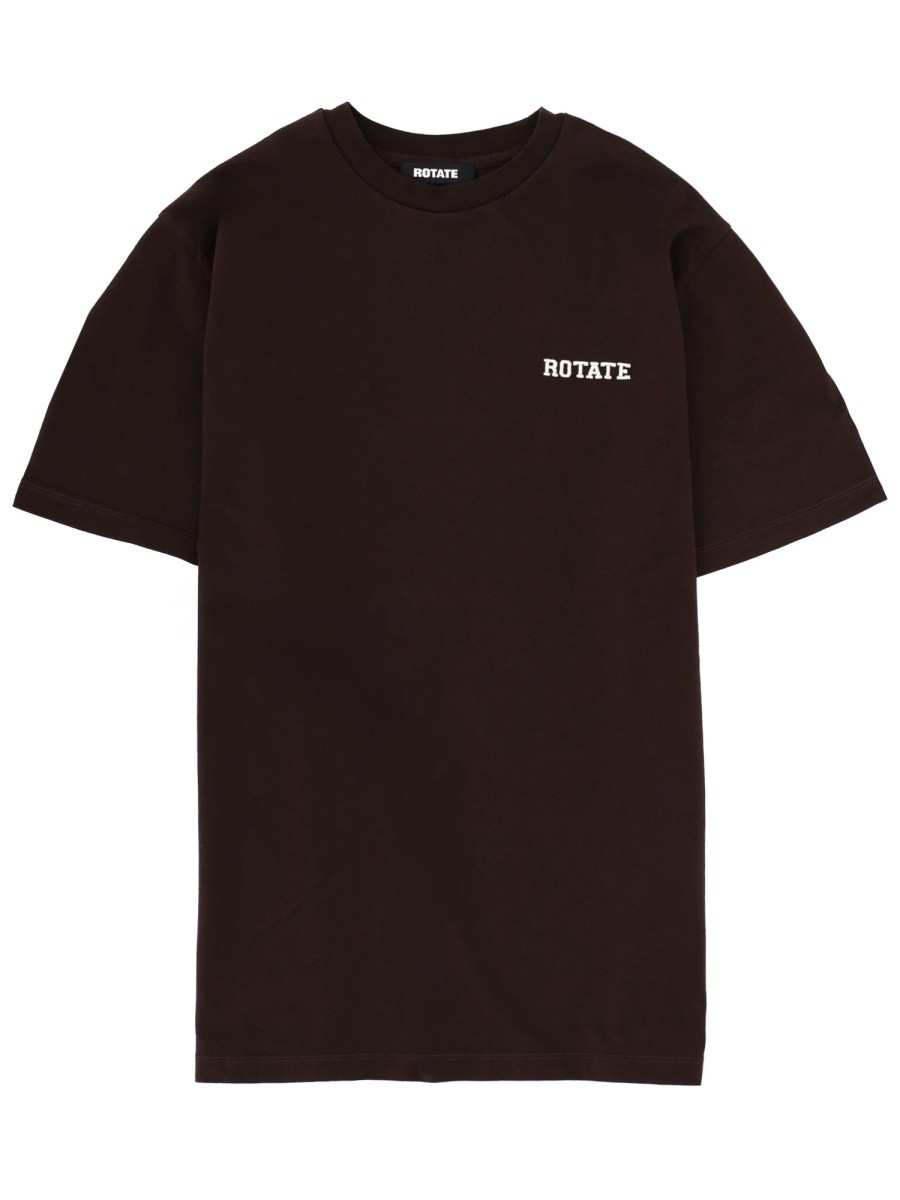 ROTATE BIRGER CHRISTENSEN T-SHIRT WITH LOGO