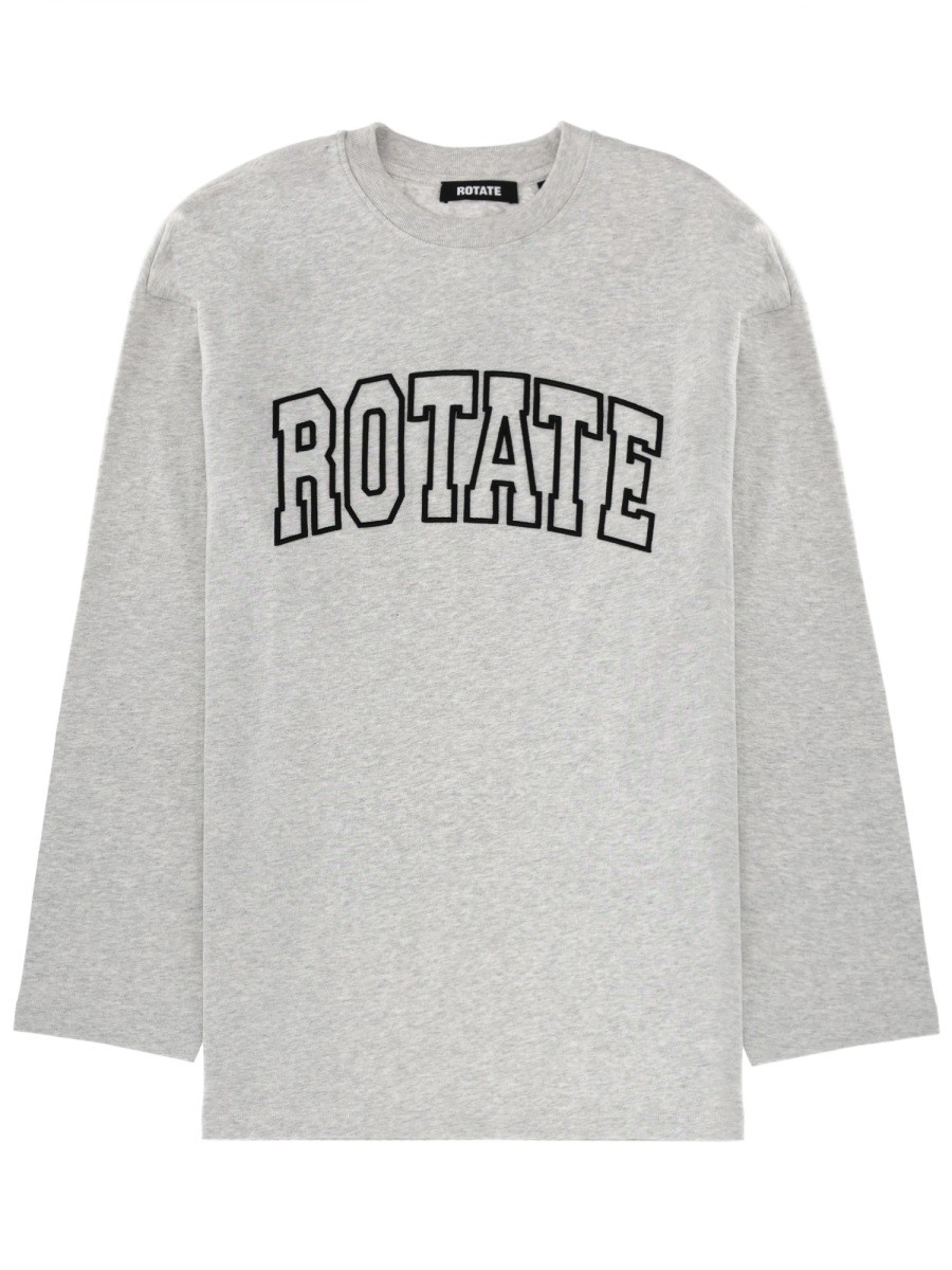 ROTATE BIRGER CHRISTENSEN T-SHIRT WITH LOGO