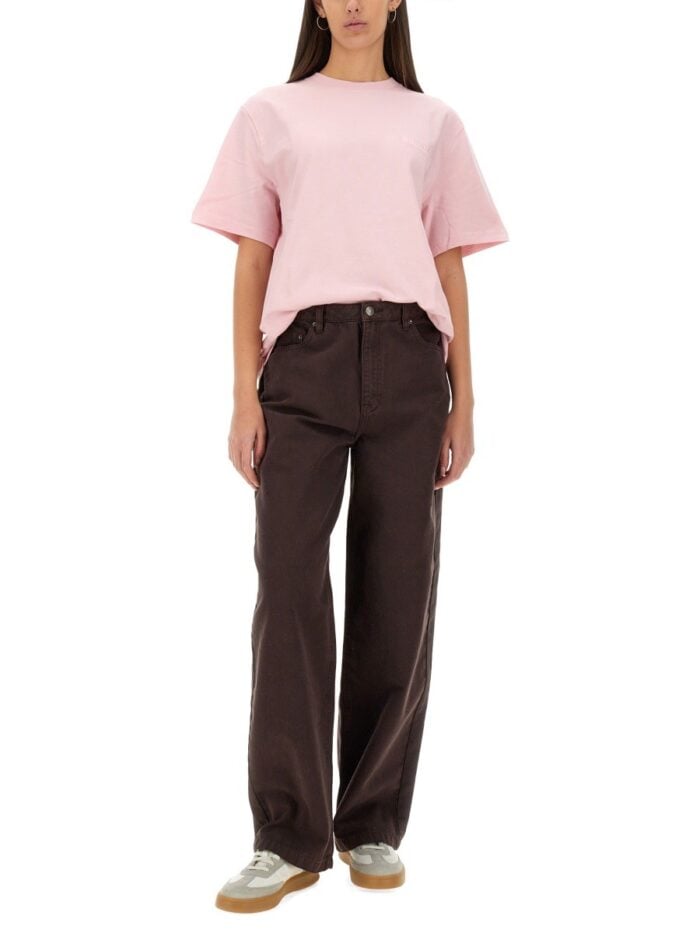 ROTATE BIRGER CHRISTENSEN T-SHIRT WITH LOGO