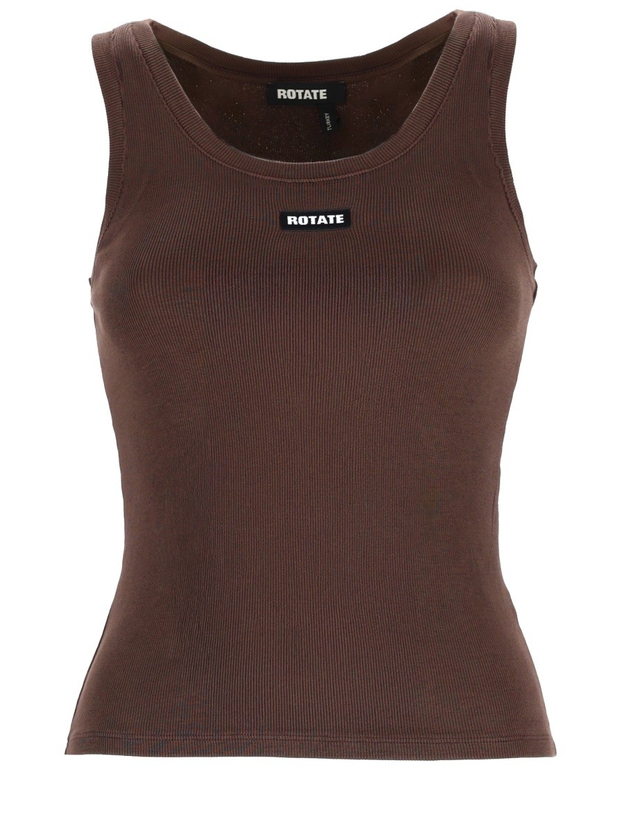 ROTATE BIRGER CHRISTENSEN TANK TOP WITH LOGO