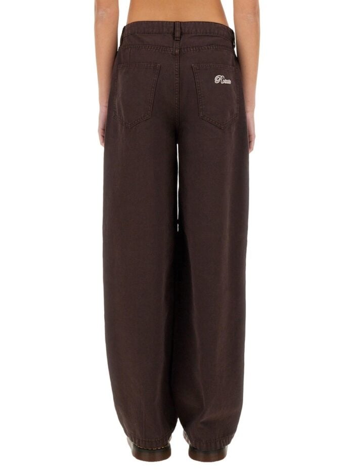 ROTATE BIRGER CHRISTENSEN WIDE LEG PANTS