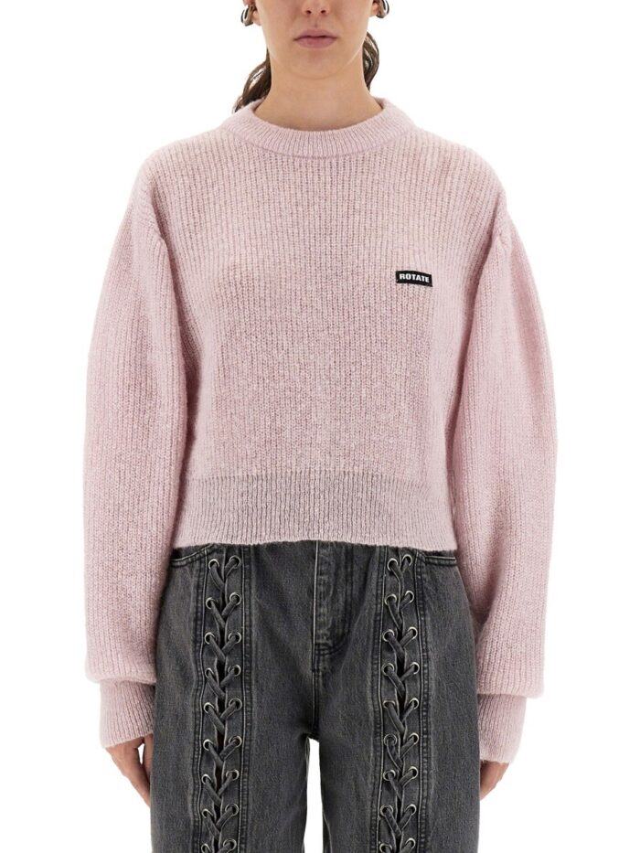 ROTATE BIRGER CHRISTENSEN WOOL PUFF SWEATER