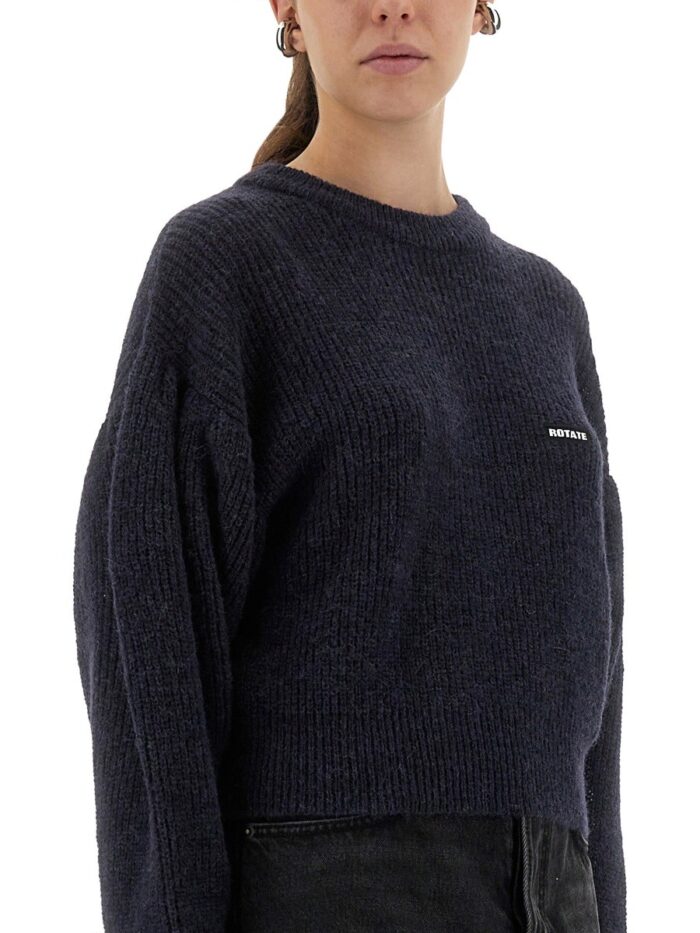 ROTATE BIRGER CHRISTENSEN WOOL PUFF SWEATER