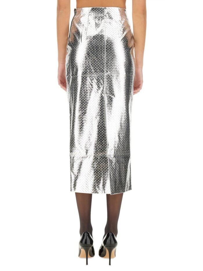 ROTATE BIRGER CHRISTENSEN WOVEN PENCIL SKIRT
