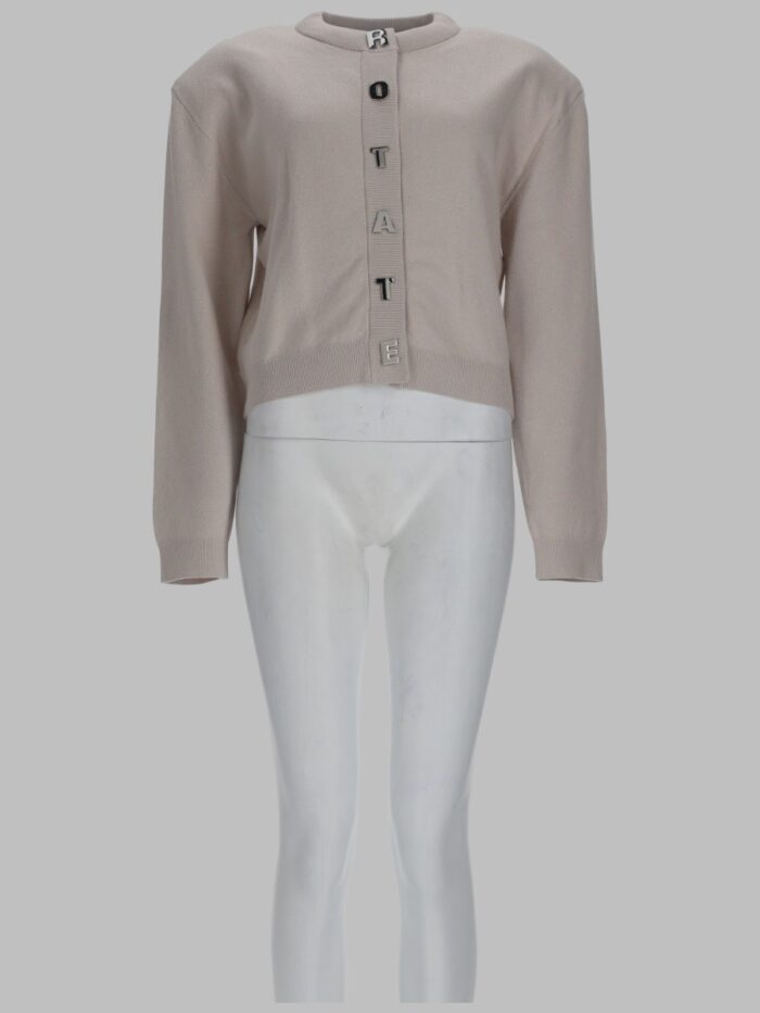 ROTATE CARDIGAN CON LOGO